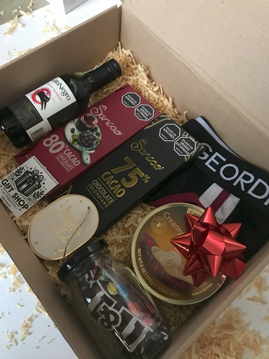 Caja regalo premium - Geordi negro 