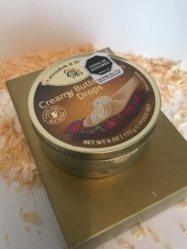 [Lata dulces crema] Dulces gotas de crema 